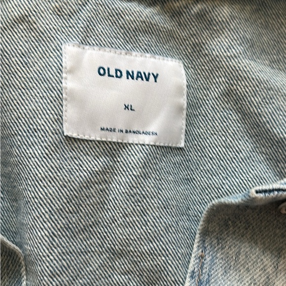 Old Navy Classic Blue Denim Jacket - Picture 2 of 2